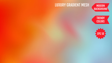 Soft color background. Modern screen vector design for mobile app. Soft color gradients. Abstract mesh gradient.のイラスト素材