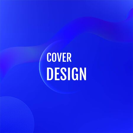 Asbtract Blue background design. Blue geometric background.のイラスト素材