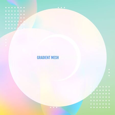 Nature Abstract fluid color pattern Nature Minimal geometric pattern gradients.のイラスト素材