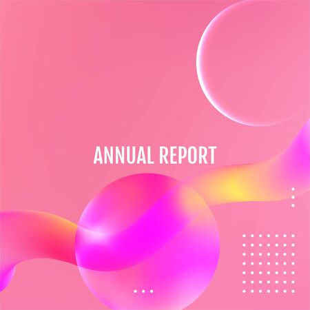 Red Minimalistic design,modern diagonal abstract background. Red Fluid shapes composition.のイラスト素材