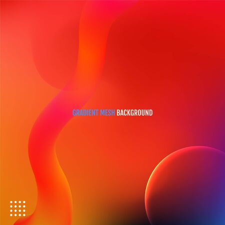 Dynamic shapes composition. Colorful covers design.のイラスト素材