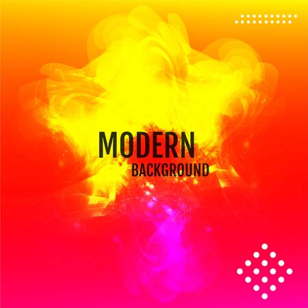 Abstract gradient background with trend colors. Vector.のイラスト素材