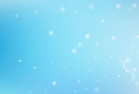 Winter snow background. Falling snowflake.のイラスト素材