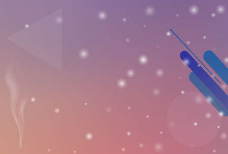 Winter christmas snowflake background. Vector.