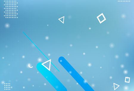 Falling silver snow flake vectorのイラスト素材