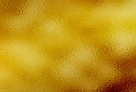 Shiny gold texture paper, foil.の写真素材