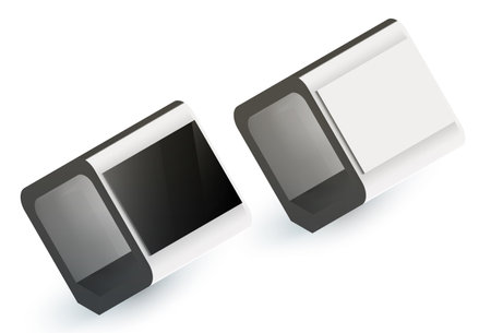 Promotional Interactive Information Kiosk, Advertising Display, Terminal Standのイラスト素材