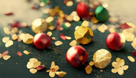 New year background, AI renderの写真素材