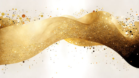 Light Christmas golden luxury glitter backgroundの写真素材