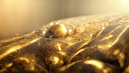 luxury gold background. ai generatedの写真素材