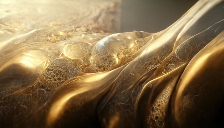 luxury gold background. ai generatedの写真素材