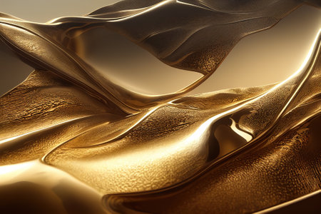 Abstract gold background. AI generatedの写真素材