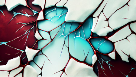 Shiny colorful abstract background. AI generated.の写真素材