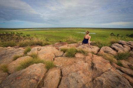 Landscape of Kakadu National Park, Australiaの写真素材