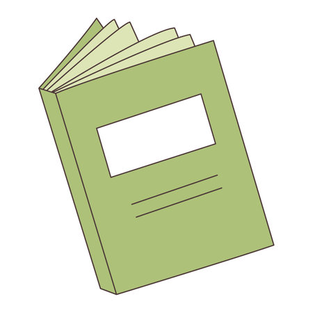 Book icon. Education literature read and library theme. Isolated design. Vector illustrationのイラスト素材