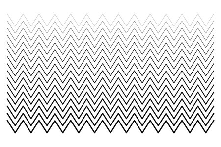 Wavy, zigzag, waving, criss-cross lines stripes, horizontal dividers. Streaks, strips. Stock vector illustration, clip-art graphicsのイラスト素材