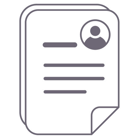 Document flat icon. Document vector illustration isolated on white. File glyph style design, designed for web and app. Eps 10のイラスト素材