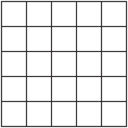 Grid, mesh, lattice, grating with distort, deform effect. Distortion, deformation array of lines - Stock vector illustration, Clip art graphicsのイラスト素材