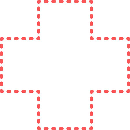 Seamless pattern with red dots on white background. Vector illustration.のイラスト素材
