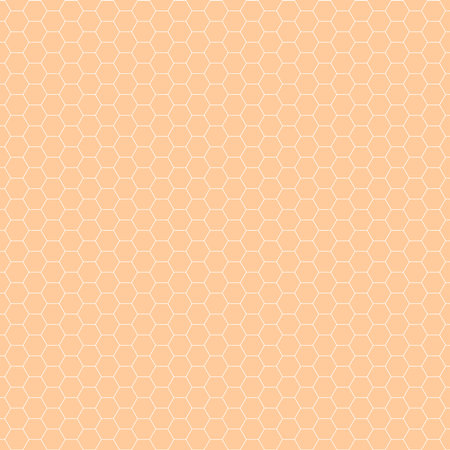 Seamless pattern with hexagons. Vector illustration. Background. Honeycomb abstract artwork, beehive pattern for decoration,のイラスト素材