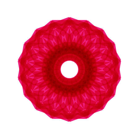 unique geometric mandalas,simple,moder,easy to change color and easy to editのイラスト素材