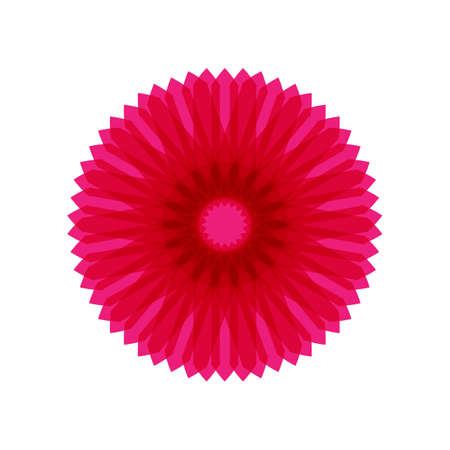 unique geometric mandalas,simple,moder,easy to change color and easy to editのイラスト素材