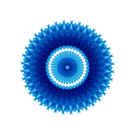 unique geometric mandalas,simple,modern,easy to change color and easy to editのイラスト素材