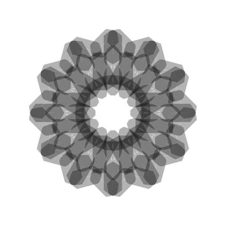 unique geometric mandalas designのイラスト素材