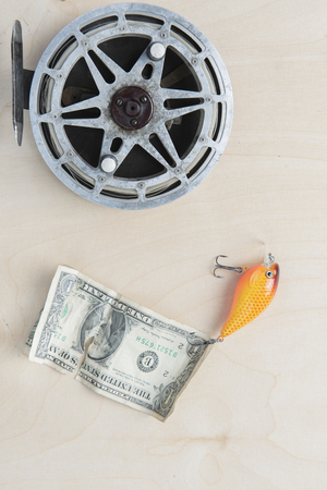 fishing accessoriesの写真素材