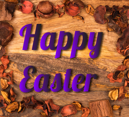 Happy Easter Cardの写真素材