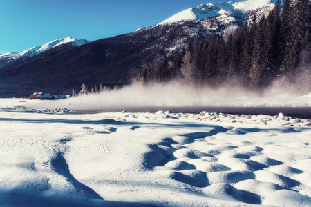 The Xinjiang Kanas Riverの写真素材