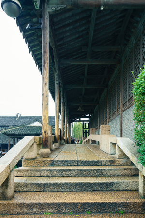 Wuzhen ancient building  sceneryのeditorial素材