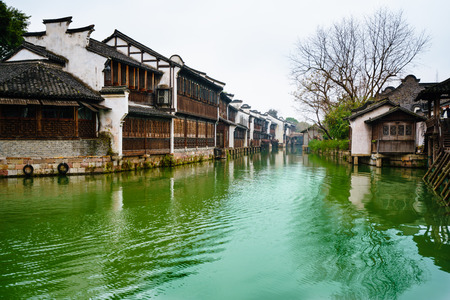 Ancient town sceneryの写真素材