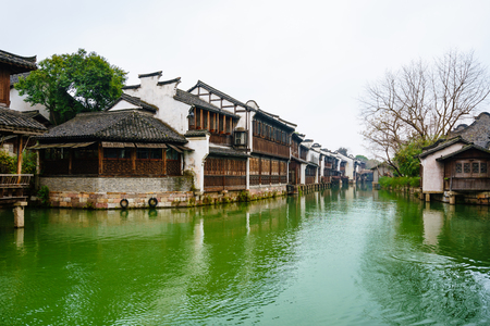 Ancient town sceneryの写真素材