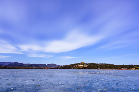 Kunming Lake in Summer Palaceのeditorial素材