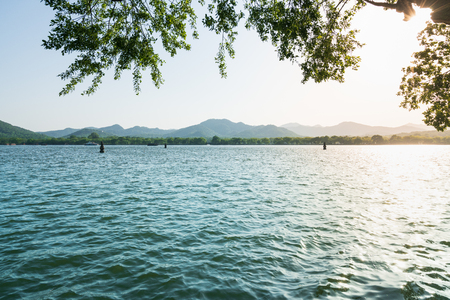 West Lake Hangzhou scenic spotの写真素材