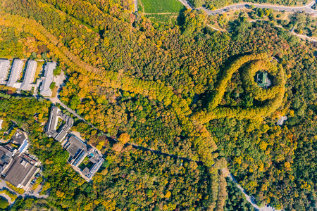 Aerial photography in Chinaの写真素材