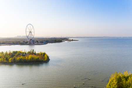 Aerial photography in Chinaの写真素材