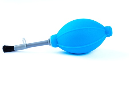 Photo of air dust blower for cameraの写真素材