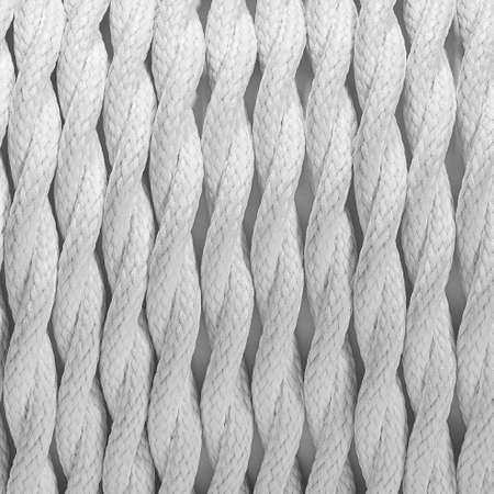 Colorful braided cable roll detail or close-upの写真素材