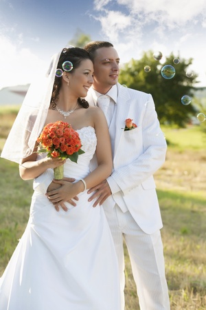 Bride and Groomの写真素材