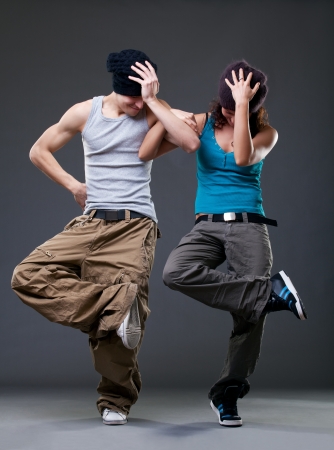 Passion dance couple の写真素材