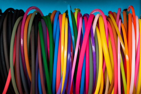 Close-up of a hair bandの写真素材