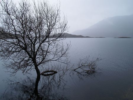 A loch in the Scottish Highlands