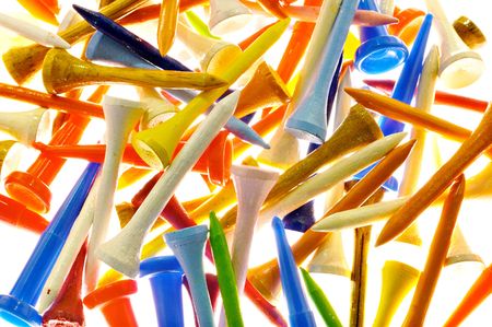 golf teeの写真素材