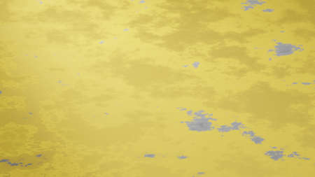 Yellow rusty metal texture.の写真素材