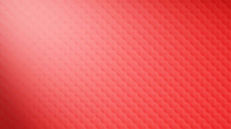 3D rendering. Plaid pattern on fabric texture. Red rubber texture.Red plastic texture. Red background with diagonal lines.の写真素材