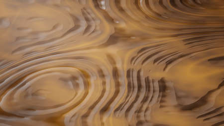 3D rendering. Abstract surface with grooves with irregular shapes. Wood texture pattern....