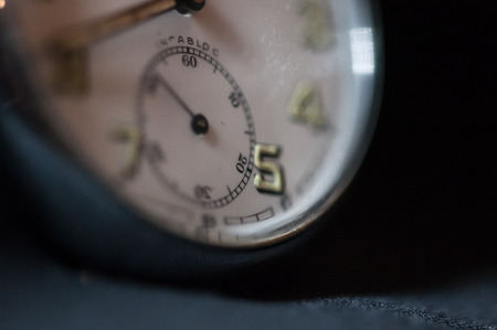 antique pocket watch close-up