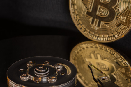 bitcoin reflection on hard disk
